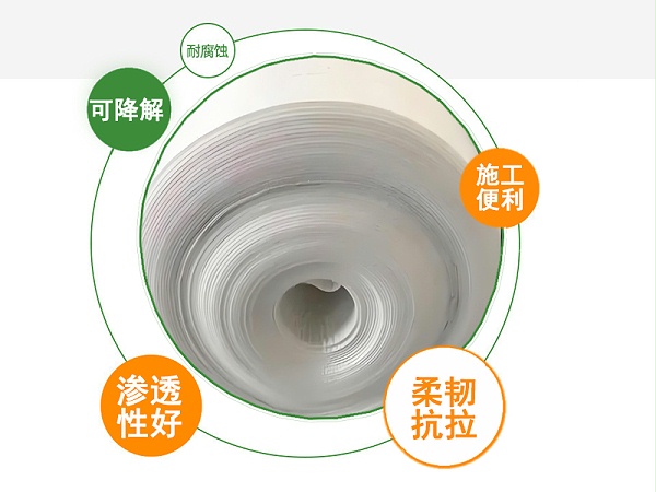 可降解针刺土工布|PLA针刺无纺布|路基保护/边坡防护/园艺绿化
