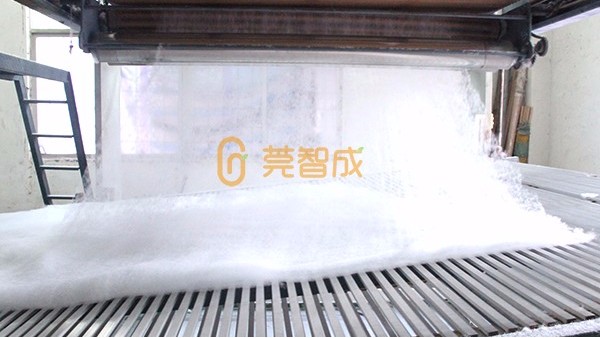 热风棉的生产流程